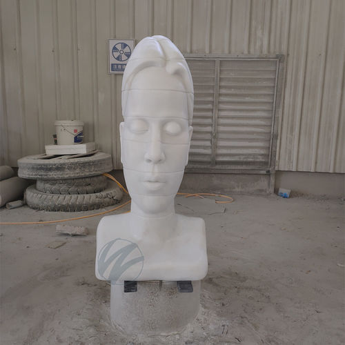 에 대한 최신 회사 뉴스 Stone Marble Bust Statue