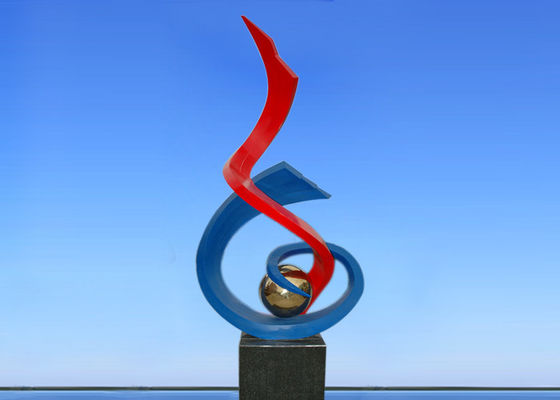 좋은 가격 2.4m 불타는 토치는 쇼핑 센터/사각 훈장을 위한 금속 조각품을 그렸습니다 온라인으로