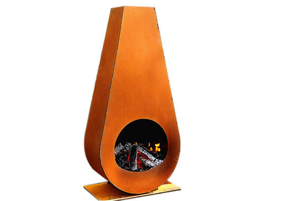 좋은 가격 공이치기용수철 특징 Corten 옥외 훈장 80cm 고도를 위한 강철 불 구덩이 온라인으로