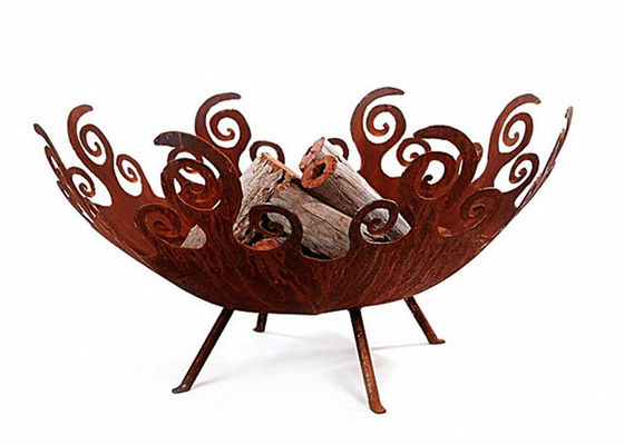 좋은 가격 꽃 특징 현대 강철 불 구덩이, 주문 강철 불 구덩이 콘테이너 온라인으로