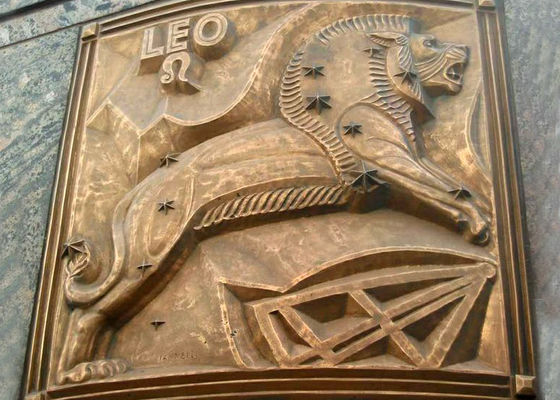 좋은 가격 큰 크기 청동 기복 벽 예술, 유럽식 현대 기복 조각품 온라인으로