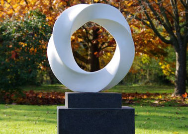 좋은 가격 장식을 위한 큰 현대 금속 정원 스테인리스 조각품 160cm 온라인으로