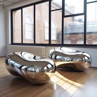 좋은 가격 인상 스레인 스틸 조각품 호텔 및 빌라 온라인으로