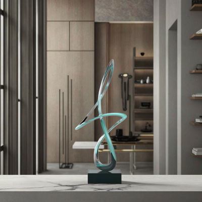 좋은 가격 Modern Elegant Metallic Art Sculpture High-End Decorative Statue for Interior Design 온라인으로