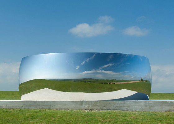 좋은 가격 훈장 현대 금속 정원 조각품은 스테인리스 거울을 닦았습니다 온라인으로