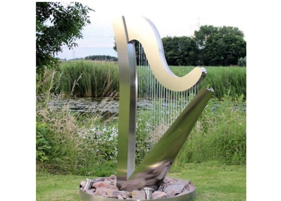 좋은 가격 정원 비 커튼 폭포 스테인레스 강 식수대 온라인으로