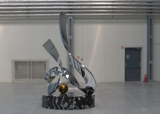 좋은 가격 초록 현대 실외경 스테인레스 강 조각 온라인으로