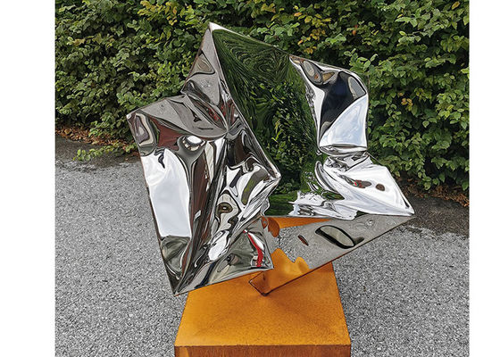 좋은 가격 반사경은 스테인레스 강 큐브 조각 ODM OEM 지원을 닦았습니다 온라인으로