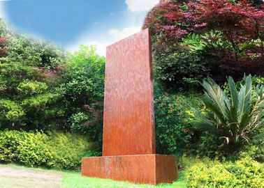 좋은 가격 반대로 부식 Corten 강철 물 벽, Corten 강철 정원 특징 온라인으로