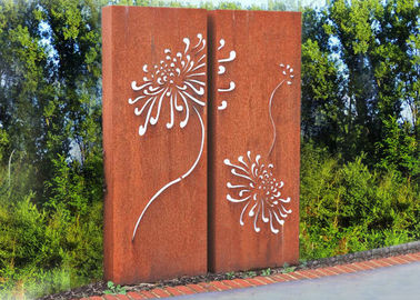 좋은 가격 Corten 실내 옥외 훈장 120cm 고도를 위한 강철 금속 벽 조각품 온라인으로
