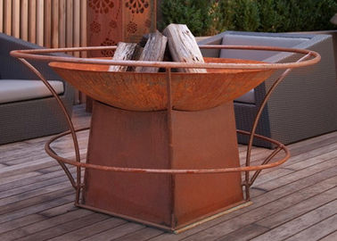 좋은 가격 위조 기술 대화재 구덩이 그릇, Corten 강철 옥외 화로 온라인으로