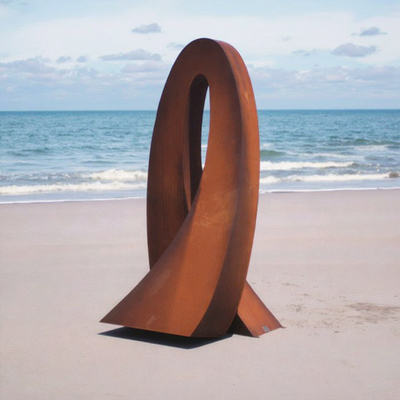 좋은 가격 Custom Corten Steel Rusty Landscape Sculpture for Outdoor Decor 온라인으로