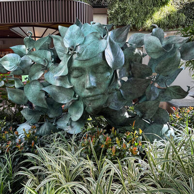 좋은 가격 실내외 공간의 장식용 현대 청동 요정 조각 온라인으로