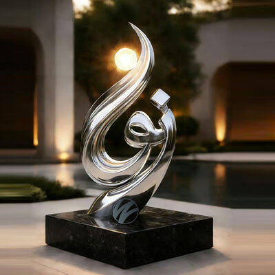 Bespoke Modern Metal Sculpture: Commission Your Signature Outdoor Art Piece