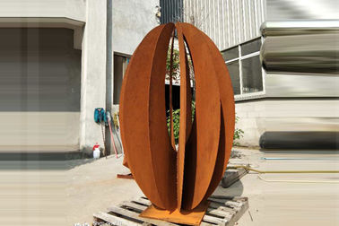 좋은 가격 Corten 조경 옥외 강철 조각품 정원 장식 녹스는 자연적으로 끝 온라인으로