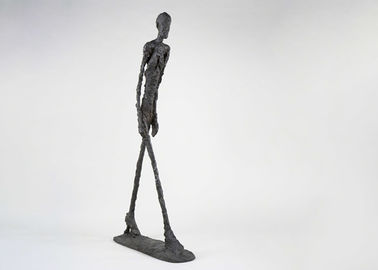 좋은 가격 실물 크기 야드 예술은 Giacometti 에의한 현대 일 청동색 걷는 남자 조각품을 조각합니다 온라인으로