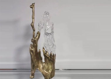좋은 가격 장식 66cm 수지와 앙티크 주물 청동 부처 가정 동상 온라인으로