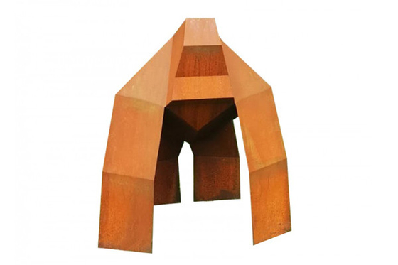 좋은 가격 정원 장식을 위한 150cm 높은 Corten 강철 King Kong 조각품 온라인으로